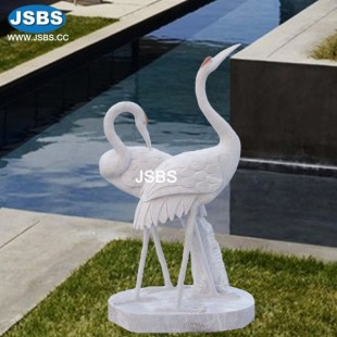 Marble Crane Sculpture, JS-AN111