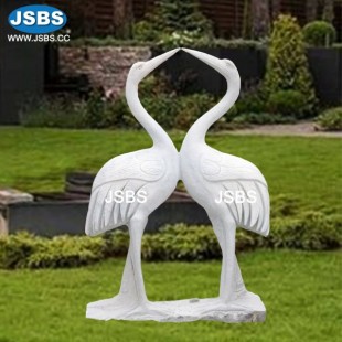 Marble Crane Sculpture, JS-AN116