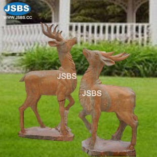 Marble Deer Sculpture, JS-AN114