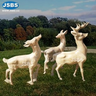Marble Deer Sculpture, JS-AN115