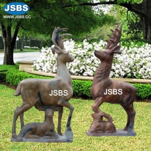 Marble Deer Sculpture, JS-AN119