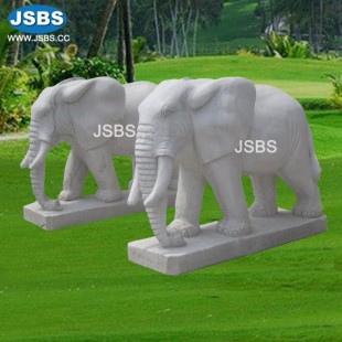 Marble Elephant Sculpture, JS-AN194B