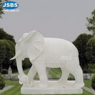 Marble Elephant Sculpture, JS-AN050