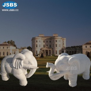 Marble Elephant Sculpture, JS-AN188