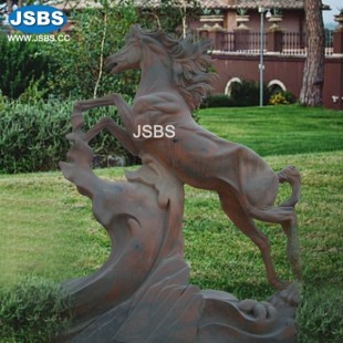 Marble Horse Sculpture, JS-AN017