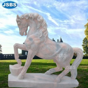 Marble Horse Sculpture, JS-AN070
