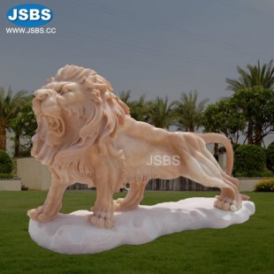 Marble Lion Sculpture, JS-AN001