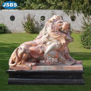 Marble Lion Sculpture, JS-AN005