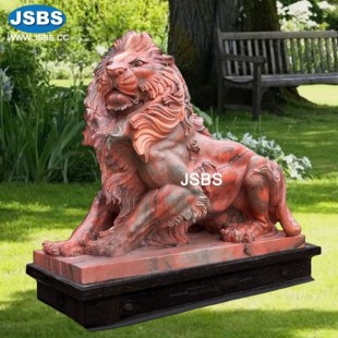 Red Lion Sculpture, JS-AN068