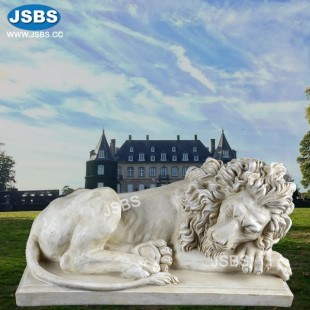 Sleeping Lion Sculpture, JS-AN217