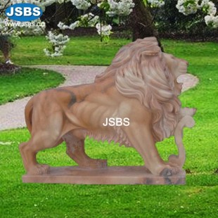 Marble Lion Sculpture, JS-AN029