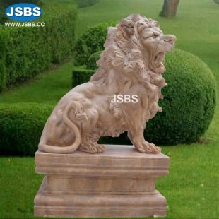 Marble Lion Sculpture, JS-AN129