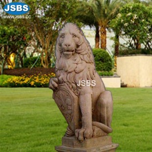 Marble Lion Sculpture, JS-AN191