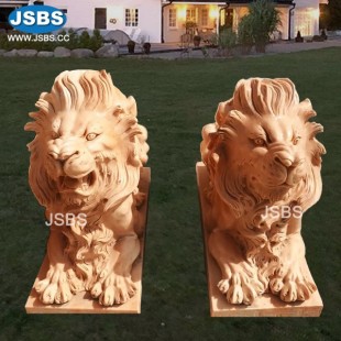 Landscape Lion Sculpture, JS-AN222