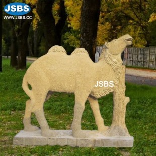 Sandstone Camel Statue, JS-AN013