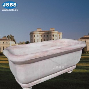Cheap Red Marble Bathtub, JS-BT021