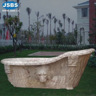 Marble Bathtub with Lion Head, JS-BT030