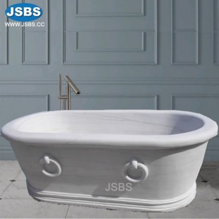 White Tub With Rings, JS-BT024