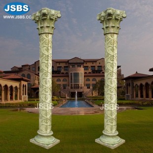 Decorative Natural Stone Columns, JS-CM126