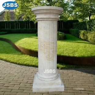 Limestone Simple Column, JS-CM012