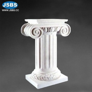 Marble White Pedestal, Marble White Pedestal