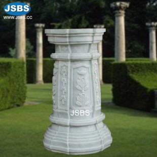 Small Marble Pedestal, JS-CM052