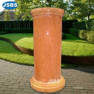 Yellow Marble Pedestal, JS-CM007