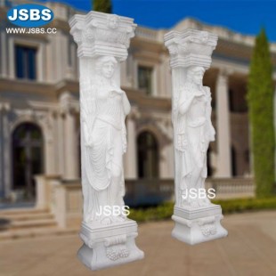 Carved Statue Column, JS-CM016
