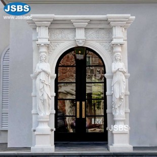Luxury Schloss Sculpture Door Surround, JS-D053