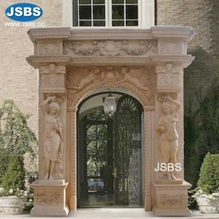 Grand Stone Door Surround, JS-D062