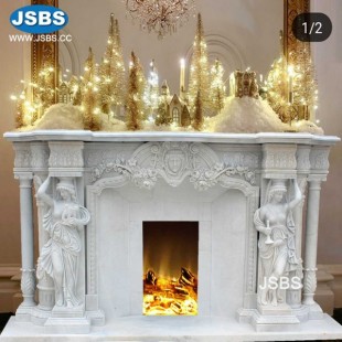White Lady Fireplace, JS-FP126