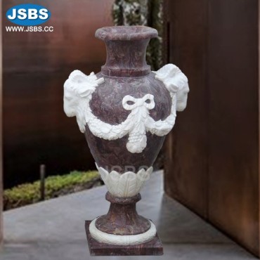Goat Head Marble Vase, JS-P073