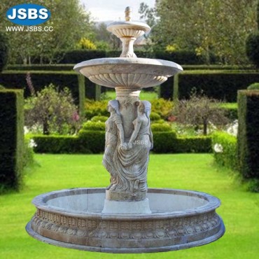 Marble Lady Water Fountain, JS-FT242
