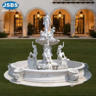 Polished Marble Fountain, JS-FT083