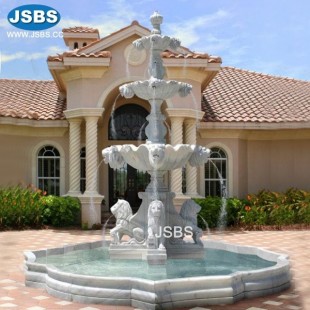 Marble Lion Fountain, JS-FT129