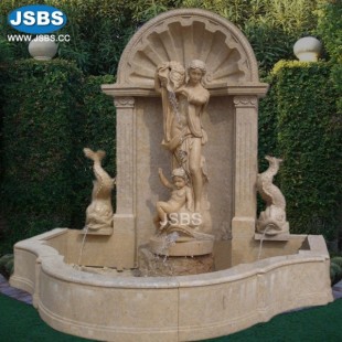 Cream Marble Fountain, JS-FT044