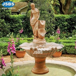 Cream Marble Fountain, JS-FT071
