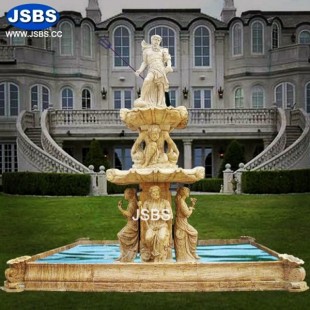 Gold Marble Fountain, JS-FT137