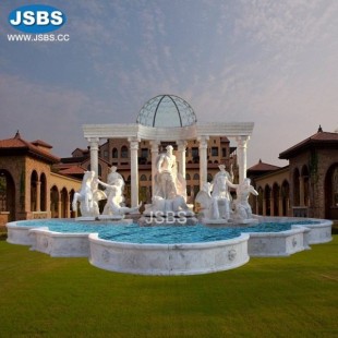 Light Cream Marble Fountain, JS-FT249