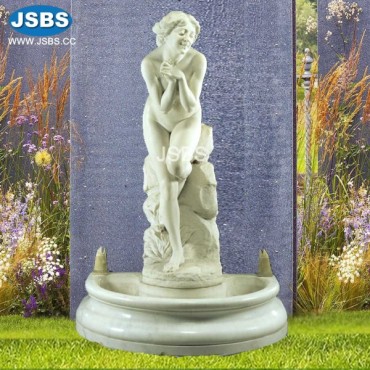 Nude Lady Marble Fountain, JS-FT002