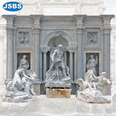 Italy Trevi marble water fountain, Italy Trevi marble water fountain