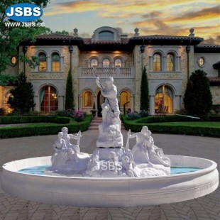 White Marble Fountain, JS-FT240