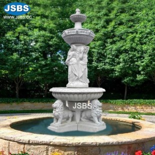 White Marble Fountain, JS-FT247