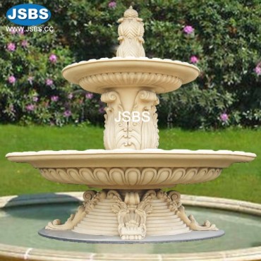 Cream Marble Tier Fountain, JS-FT222