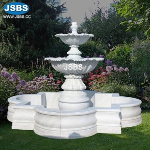 Elegant Marble Tier Fountain, JS-FT018