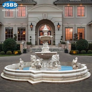 White Marble Fountain, JS-FT019