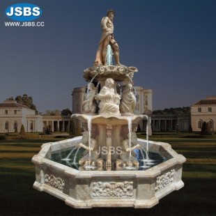 Cream Marble Tier Fountain, JS-FT145