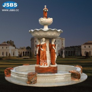 Satute Marble Tier Fountain, JS-FT162