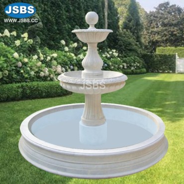 Two Tier Marble Ball  Fountain, JS-FT217