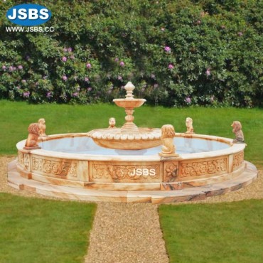 Cream Marble Tier Fountain, JS-FT234